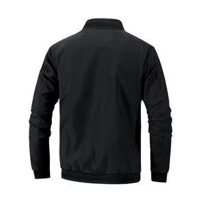 Chaqueta Bomber Deportiva de Invierno para Hombre, Precio al por Mayor, Logotipo Personalizado Bordado en la Parte Delantera, Talla Grande, Nueva Llegada - Product Image 5