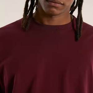 Unisex peso pesado 100% algodón Boxy Fit camiseta de alta calidad de gran tamaño gota hombro camiseta venta al por mayor tasa OEM personalizado - Product Image 1