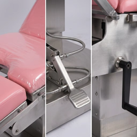 Table d'examen gynécologique et lit d'accouchement chirurgical hydraulique manuel, à prix compétitif, transformable en modèle électrique - Meilleures ventes
