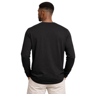 Kappa Alpha Psi YO Hand Sign 1911 <b>Black</b> <b>Long</b> <b>Sleeve</b> <b>T</b> <b>Shirt</b> Premium Cotton Greek Fraternity Casual Wear Tee - Product Image 2