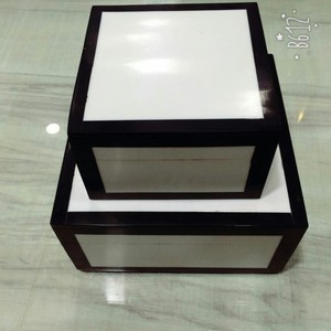 Resin Handmade <b>Box</b> Multi-Purpose Jewellery <b>Storage</b> <b>Box</b> Top and Bottom <b>Decorative</b> for Table Top Customised Christmas Home Decor - Product Image 4