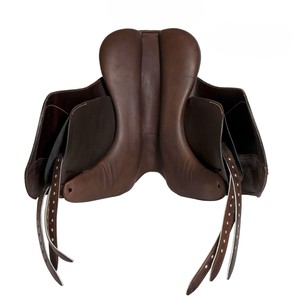 Selle de cheval de haute qualité, siège profond 100% cuir de haute qualité, conception personnalisée et logo 2022 - Product Image 2