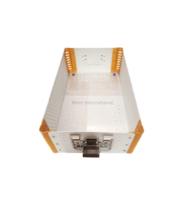 Caja de esterilización de instrumentos quirúrgicos de aluminio Manual certificado CE organizador de herramientas médicas reutilizables caja de almacenamiento de autoclave - Product Image 5