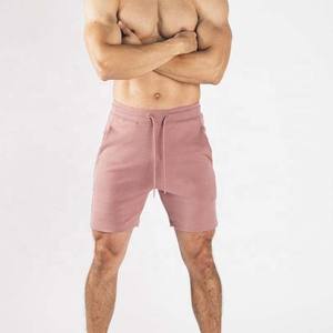 Offre Spéciale personnalisé Ogo Design imprimé hommes Jogging Shorts été décontracté 100% coton avec poches teint en plaine par le fabricant - Product Image 3