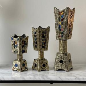 Quemador de Incienso Mabkhara Vintage y Elegante, Quemador de Oud y Bakhoor, Decoración del Hogar, Tendencia de Medio Oriente para Uso Aromático, Quemador de Incienso Árabe - Product Image 6