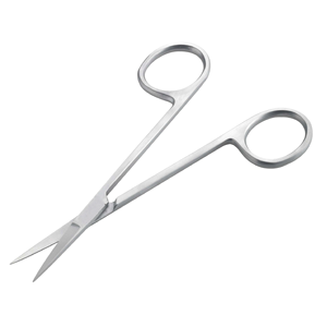 Tijeras Tc curvas de alto grado de 115mm y 4,12 ", equipo médico de laboratorio quirúrgico de estrabismo, fuente de alimentación Manual - Product Image 1