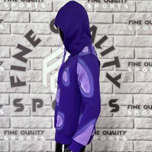 Ropa de calle con logotipo personalizado de alta calidad pesado 100% algodón Sun Faded Vintage Acid Wash parche personalizado trabajo bajo demanda sudaderas con capucha - Product Image 4