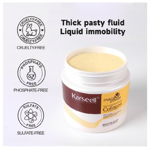 Champú para el Crecimiento del Cabello Karseell, Set de Tratamiento Capilar con Aceite de Argán, Mascarilla Capilar con Proteína de Queratina, Acondicionador, Fórmula Sin Sulfatos - Product Image 1