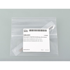 Espátula Multifuncional para Polvo en Acero Inoxidable, Forma Cuadrada de Media Copa, Diseño Plano Preciso - Burkle GmbH, Hecho en Alemania - Product Image 3