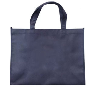 Sac fourre-tout en coton écologique, réutilisable, pliable, avec motif de lettres, emballage moyen-non tissé - Product Image 5