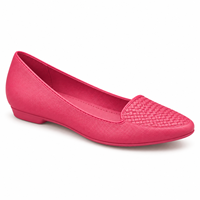 Chaussures plates personnalisées pour femmes en PVC à bout pointu, coupe basse, à enfiler, style gelée, pour l'été