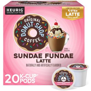 The Original Donut Shop Sundae Fundae One-Step Latte, Cápsulas K-Cup Individuales para Keurig, Paquete de 20 - Product Image 6