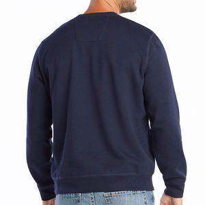 OEM personnalisé homme décontracté respirant produit vierge ras du cou sweats à capuche pour homme, 100% coton hommes sweats - Product Image 3