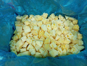 Morceaux d'ananas congelés de qualité supérieure naturellement sucrés et juteux Idéal pour les desserts smoothies et l'approvisionnement en gros - Product Image 3