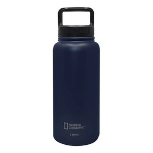 Bicchiere in acciaio inossidabile con manico Nat Geo Natural Adventure 960 ml Blu navy - Product Image 2
