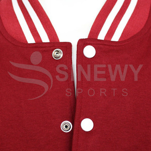 Vestes bomber universitaires en molleton de haute qualité, personnalisées avec un design sur mesure - Product Image 4