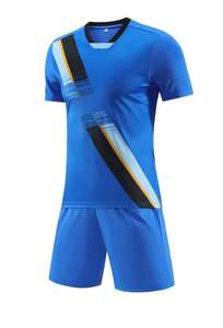 Jersey Deportivo Personalizable de Alta Calidad para Hombre 2025, Uniforme de Fútbol con Impresión Digital Económica y Logotipo del Equipo, Manga Corta - Product Image 5