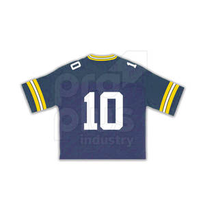 เสื้อฟุตบอลสไตล์เรโทร ระบายอากาศได้ดี ไซส์ใหญ่ แขนสั้น คลาสสิก สไตล์นักกีฬา วินเทจ แบบทีม - Product Image 4