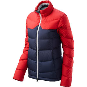 Manteau à capuche léger et zippé pour femme Veste rembourrée à bulles compressible résistante à l'eau avec col montant Épaisseur fine - Product Image 2