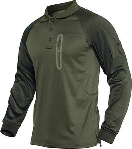 Vente en gros d'usine OEM personnalisé unisexe coureur uniforme fermeture éclair latérale col roulé 1/4 chemise à glissière - Product Image 4
