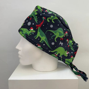 Custom Printed Durable Reusable Surgical Scrub Cap Dentist Nurse <b>Doctor</b> Operating Room Head Cover Hat Medical Grade Scrub Caps - Product Image 4