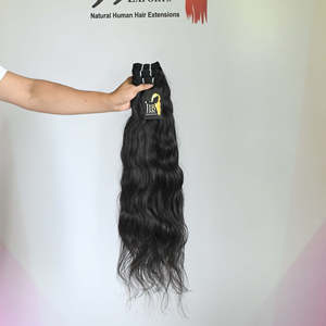 ช่อผมดิบจากกัมพูชาช่อผมอินเดียแบบช่อผมสำหรับต่อ100% - Product Image 1