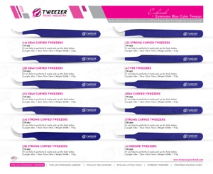 Pinzas de extensión de pestañas de acero inoxidable probadas a mano, herramienta de belleza de etiqueta privada, pinzas de punta de fibra de sujeción fuerte - Product Image 6