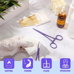 Pinzas Hemostáticas BBTO, Curvas y Rectas, de Acero Inoxidable, para Pesca - Product Image 5