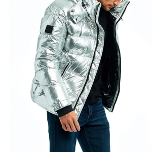 Chaqueta acolchada negra del norte para hombre, chaqueta Bomber de invierno de alta calidad, estilo informal para mantener el calor para adultos - Product Image 5