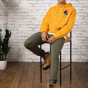 Sudadera cómoda con capucha de acabado suave y capucha ajustable para uso diario, sudaderas con capucha para hombre - Product Image 2