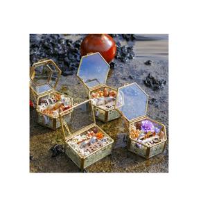Prime Quality Glass Wedding Ring <b>Box</b> Engagement Ring Holder Terrarium Gold Geometric Rustic <b>Keepsake</b> Jewelry Gift <b>Box</b> On Sale - Product Image 1