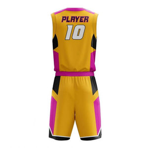 Ensemble de maillots de basket-ball en polyester personnalisable, vêtements de sport, shorts d'entraînement d'été, logo par sublimation, maillots de basket-ball pour hommes - Product Image 3