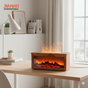 Light wood color remote control smart aroma <b>diffuser</b> essential <b>oil</b> with timer function OEM/ODM available - Product Image 1