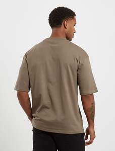 2025 Streetwear fabricante de camisetas de calidad Premium algodón liso en blanco 220 Gsm camisetas de gran tamaño para Hombre Camisetas de gran tamaño - Product Image 5