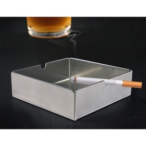 Cendrier carré en acier inoxydable personnalisable de qualité supérieure portable fabriqué en Inde par Kraft World Trending Design Fabulous Item - Product Image 6