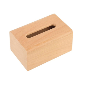 Venta caliente diseño moderno caja de pañuelos de bambú cubierta caja de pañuelos para exhibición de mesa caja de pañuelos de madera - Product Image 6