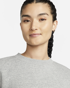 Sweat-shirt à col rond en coton premium personnalisé OEM pour femmes, imprimé par sublimation brodé, manches longues, vêtements d'hiver pour femmes - Product Image 3