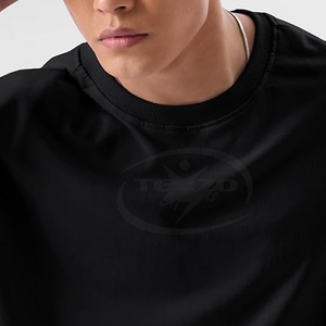 2025 último verano Boxy camiseta diseño logotipo personalizado algodón poliéster Ajuste de gran tamaño al por mayor - Product Image 5