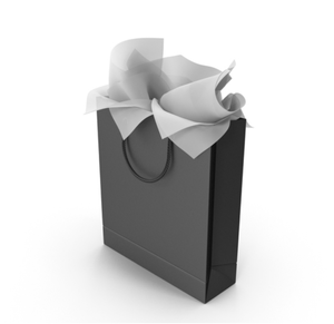 Borsa Portatile Nera di Lusso in Carta per Gioielli con Manico in Cartone Fustellato, Logo Personalizzato per <span class=keywords><strong>Artigianato</strong></span>, Shopping e Abiti - Product Image 4