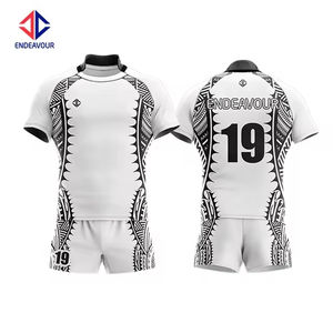 Jersey de rugby transpirable de nuevo diseño, camiseta de talla grande impresa por sublimación - Product Image 2