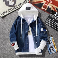 Chaqueta Vaquera Vintage Personalizada para Hombre, Diseño 2025, Estilo Urbano, con Botones, Elegante, Transpirable, Ecológica, Lavada con Piedras, para Invierno