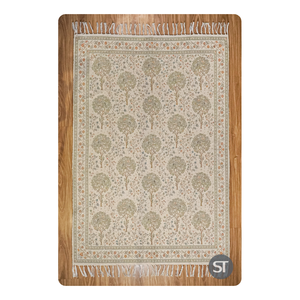 Tapis imprimé élégant 120x180 cm Tapis décoratif doux et durable avec peluche pour chambre à coucher salon bureau maison sol intérieur - Product Image 3
