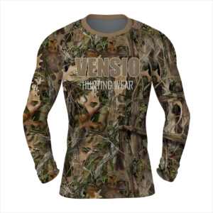 Camisa Casual de Manga Larga de Secado Rápido para Hombre, para Senderismo, Escalada, Caza, Capa Base Transpirable de Spandex/Poliéster con Estampado - Product Image 5