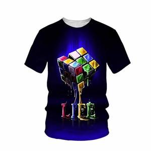 Streetwear T Shirt pour Femmes Hommes Sérigraphie 100 Polyester Sublimation T Shirt - Product Image 4