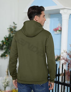 Sweat à capuche thermique en molleton ultra-chaud 100% coton pour un confort et un style ultimes au printemps - Product Image 3