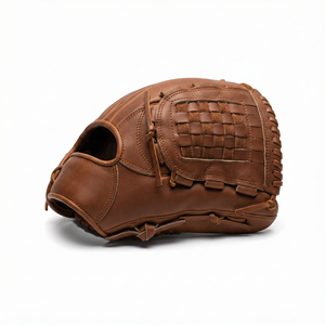 Gants de baseball personnalisés OEM en gros, logo personnalisé, cuir durable, adhérence antidérapante pour l'entraînement sportif, équipement de baseball de haute qualité premium - Product Image 3