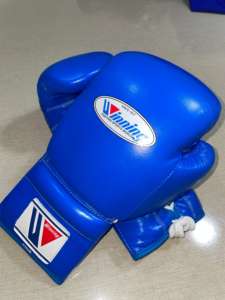 Ensemble de boxe professionnel de haute qualité pour l'entraînement des gants de Fitness en cuir de vachette véritable couleur bleue ensemble réglable MS-SS-05 - Product Image 3