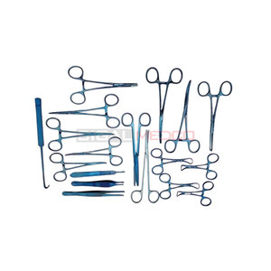 Instruments chirurgicaux vétérinaires de haute qualité en acier inoxydable allemand pour le stérilisation et la castration du bétail, packs/ensembles réutilisables pour les opérations sur animaux de compagnie - Product Image 3