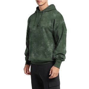 2025 nouveau hiver lavage à l'acide sweats à capuche pour hommes de haute qualité 100% coton coupe-vent basiques en gros décontracté sweat à capuche pour hommes à Nurak - Product Image 3