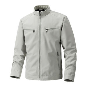 Veste Softshell légère imperméable à col montant avec fermeture éclair pour la randonnée, le camping, la pêche et les activités tactiques - Product Image 2